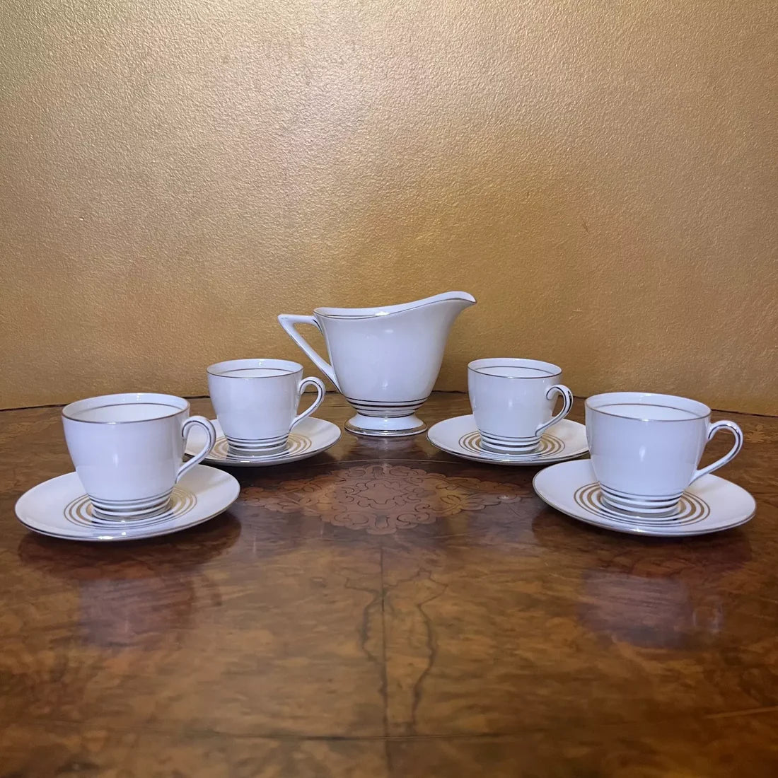 Vintage Royal Doulton Royalty Demitasse Coffee Set