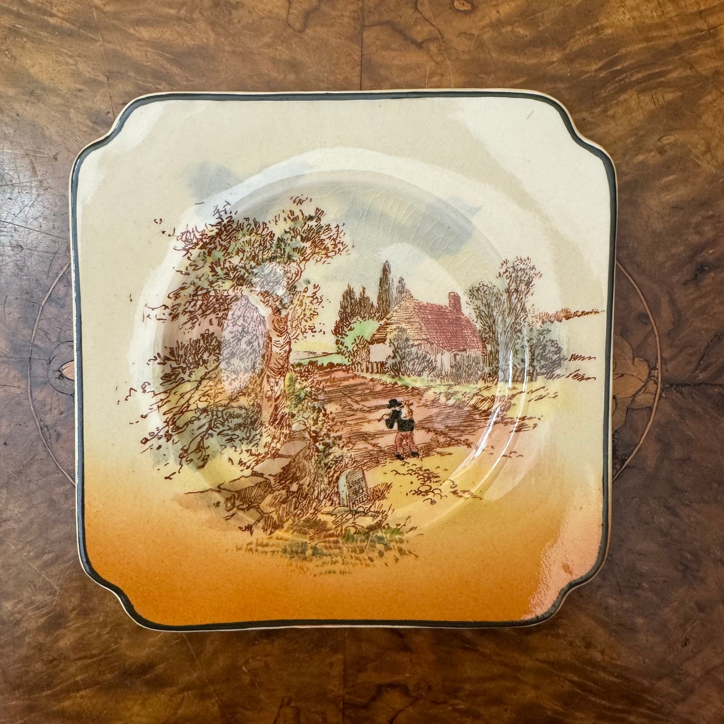 Vintage Royal Doulton Rustic England Side Plate 