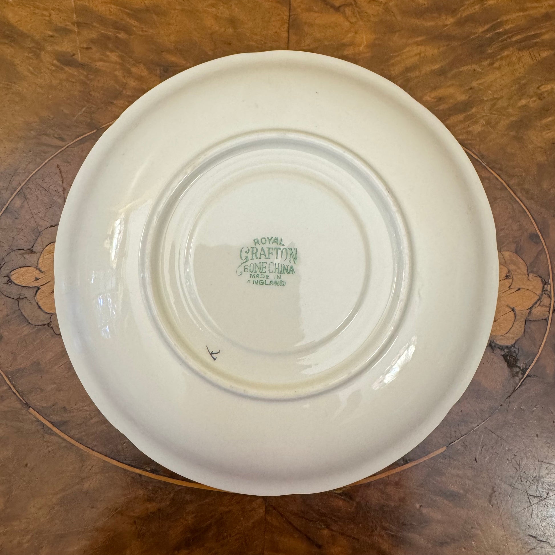 Vintage Royal Grafton Floral Motif Saucer Plate 