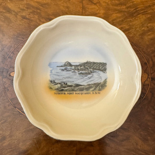 Vintage Royal Scenic China Nobby's Port Macquarie NSW Small Bowl 