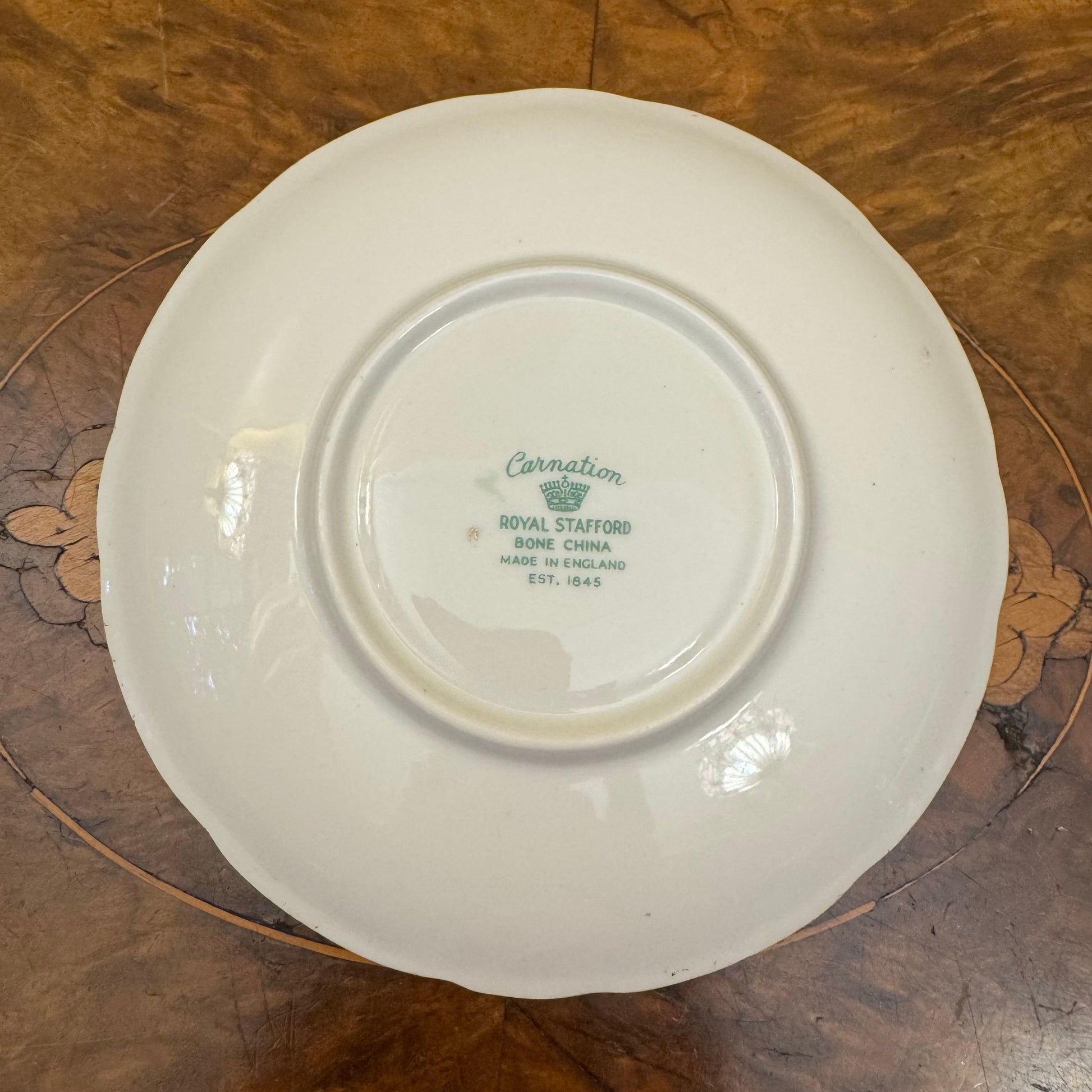 Vintage Royal Stafford Carnation Saucer 