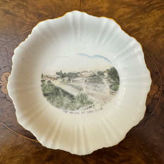Vintage Royal Stafford The Bridge At Yass NSW Small Bowl 