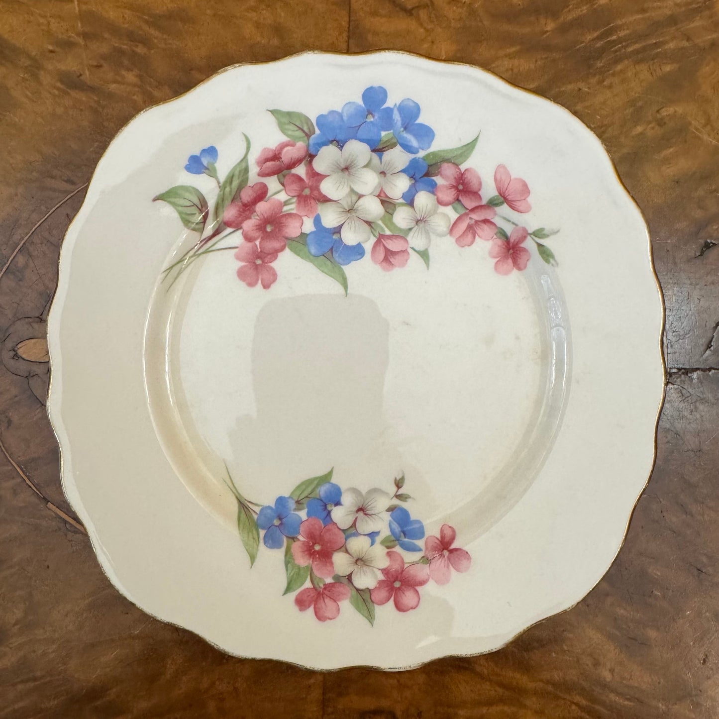 Vintage Royal Vale Floral Print Side Plate 
