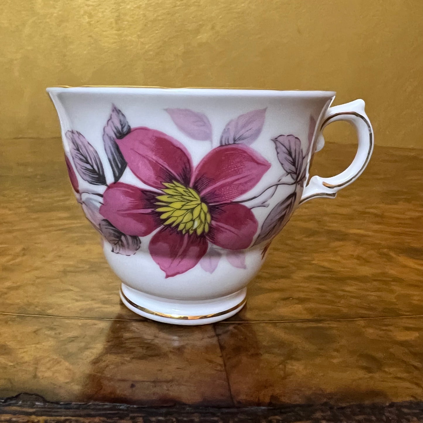 Vintage Royal Vale Pink Floral Tea Cup