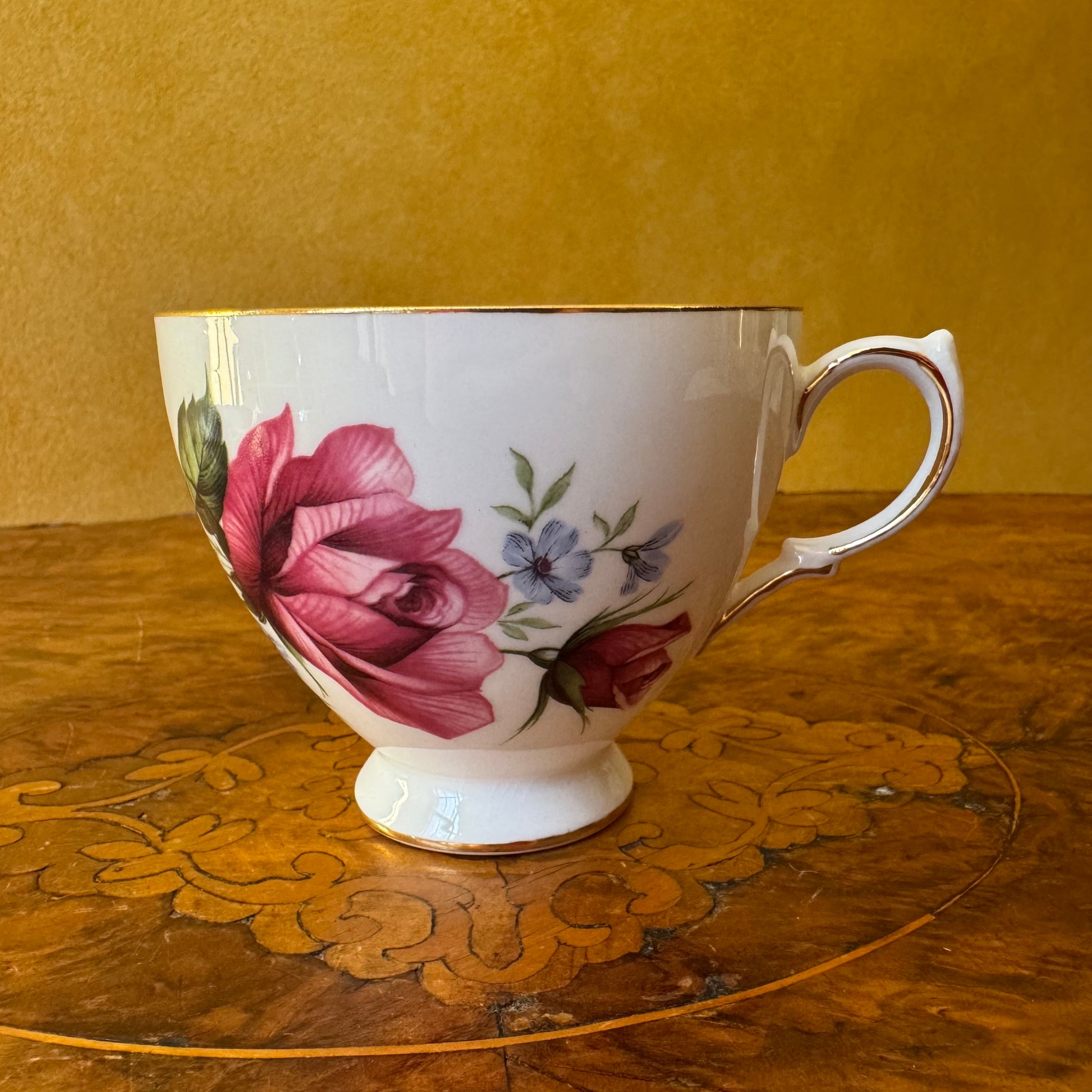 Vintage Royal Vale Pink Rose Tea Cup 