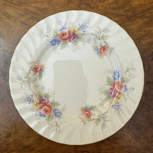 Vintage Royal Vale Rose Print Side Plate 