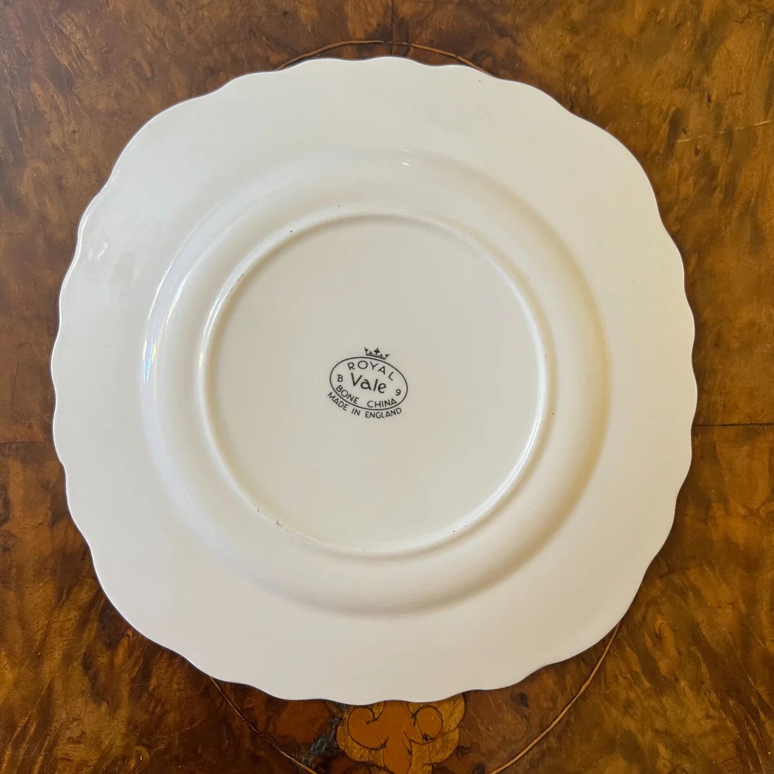 Vintage Royal Vale Rose Print Tea Cup Trio Set