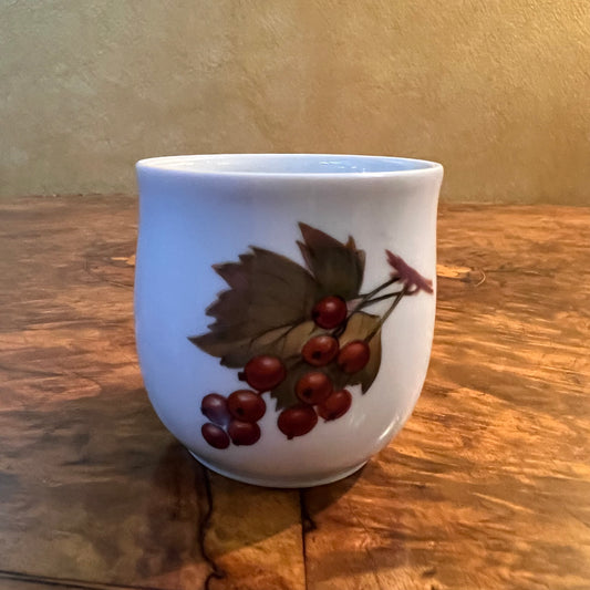 Vintage Royal Worcester Evesham Mustard Pot