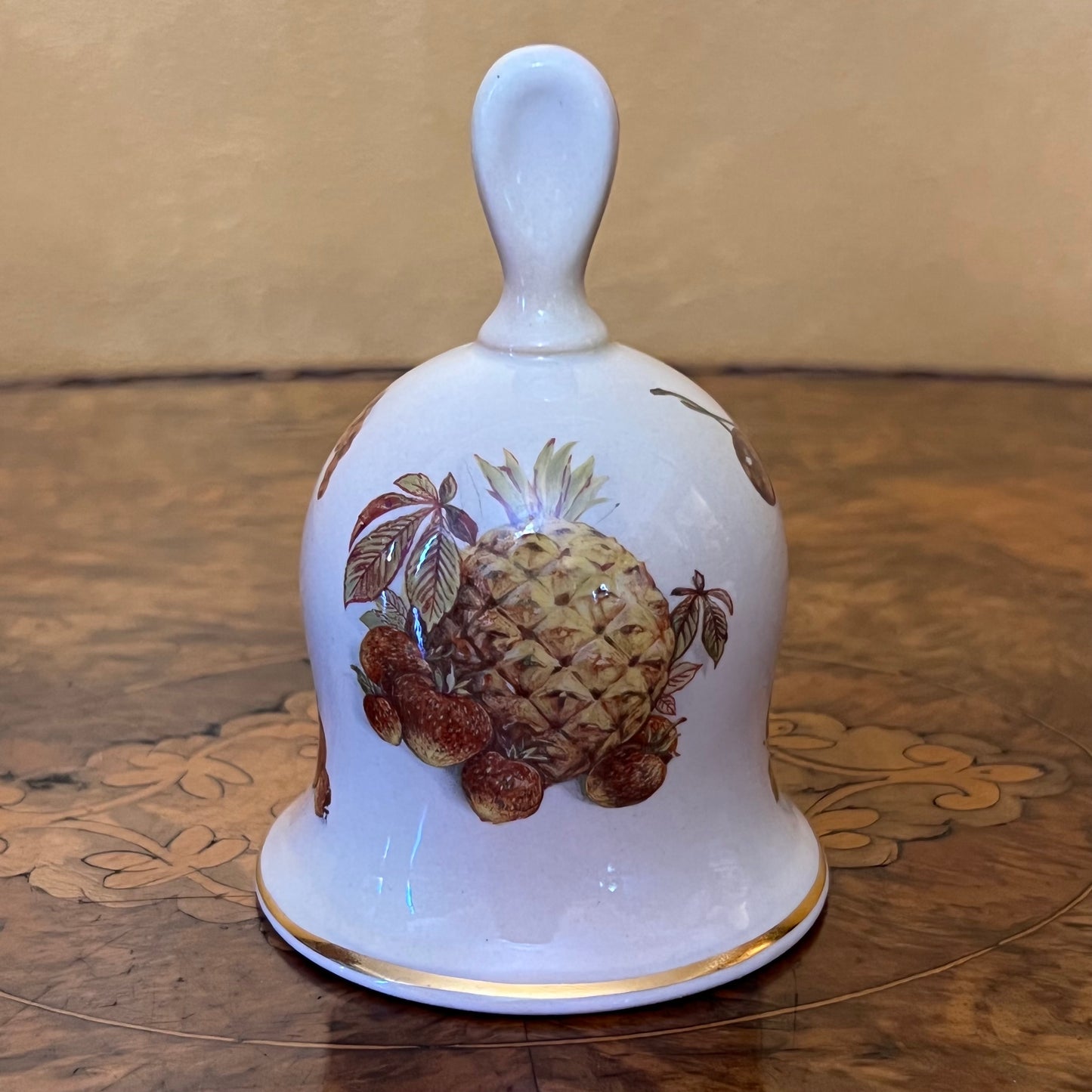 Vintage Royal Worcester Palissy Royale Collection Fruit Print Bell