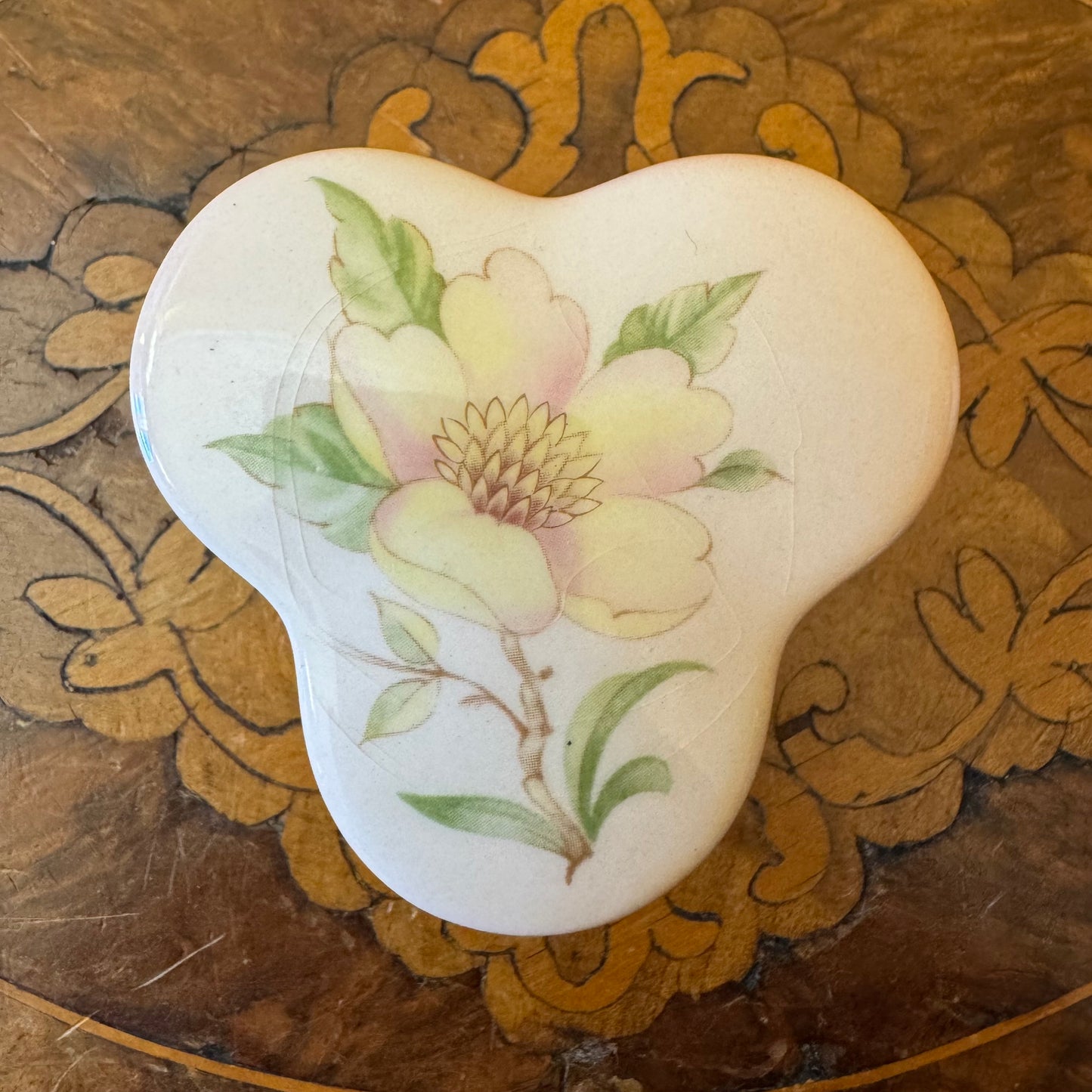 Vintage Royal Worcester Palissy Trinket Box 