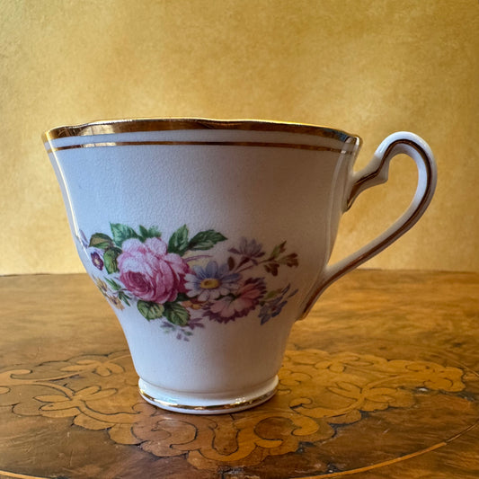 Vintage Salisbury Floral Tea Cup