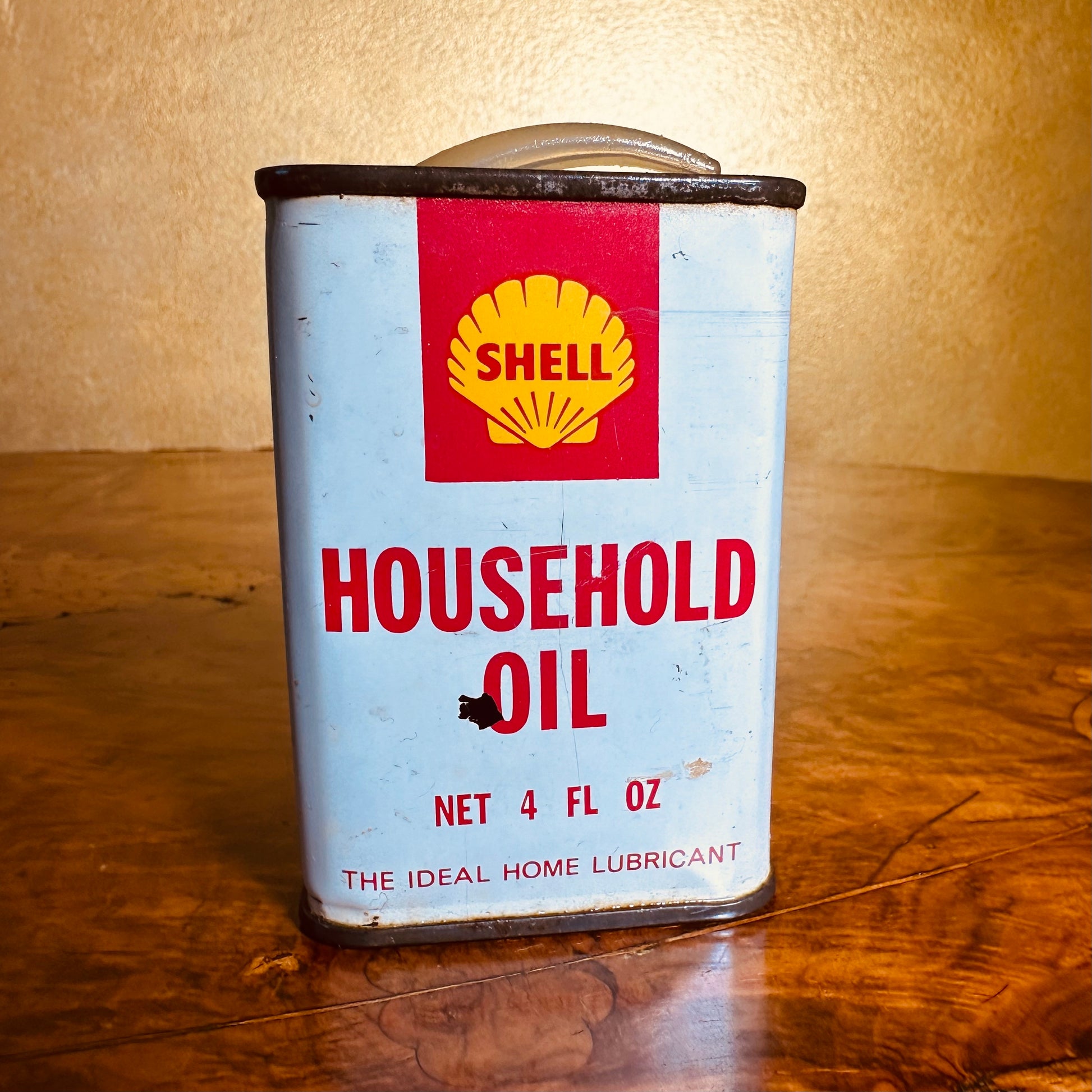 Vintage Shell Household Oil Can