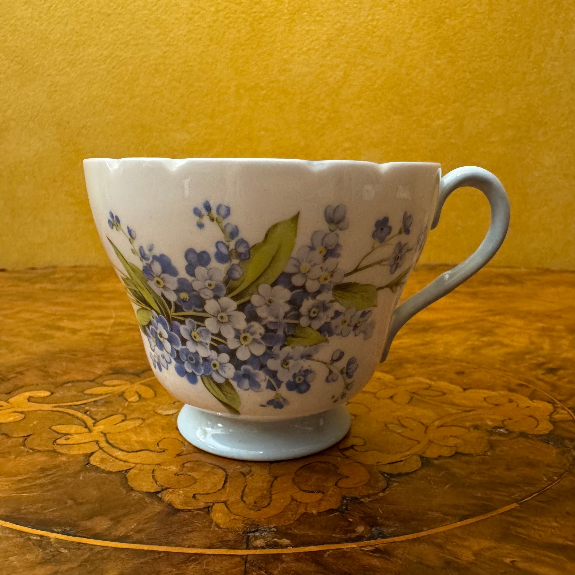 Vintage Shelley Forget Me Not Tea Cup
