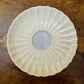 Vintage Shelley White & Blue Shell Demitasse Saucer 