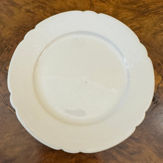 Vintage Shelley White Scalloped Side Plate 