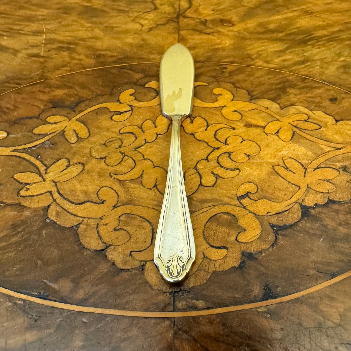 Vintage Silver Plate Small Butter Knife 