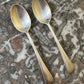 Vintage Silver Plated Tea Spoons Pair