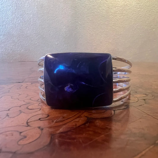 Vintage Sterling Silver Costume Cuff