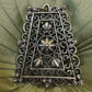 Vintage Silver Toned Crown Trifari Filigree Pendant