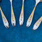 Vintage Sir John Bennett Shell Shaped Desserts Spoons