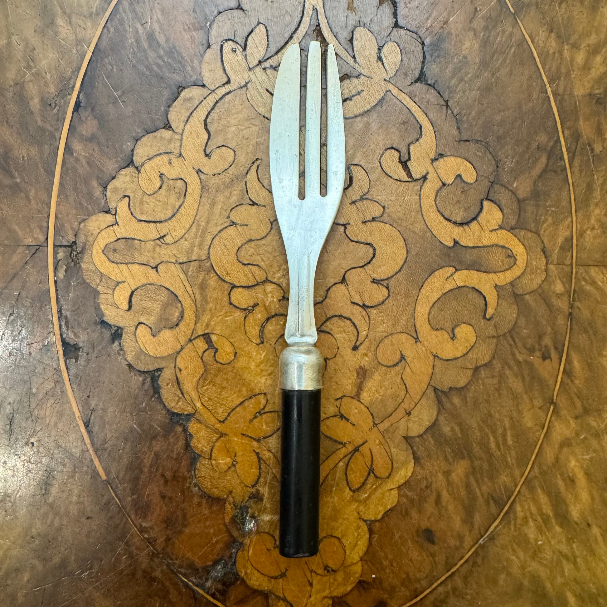 Vintage Small Black Handle Fork 