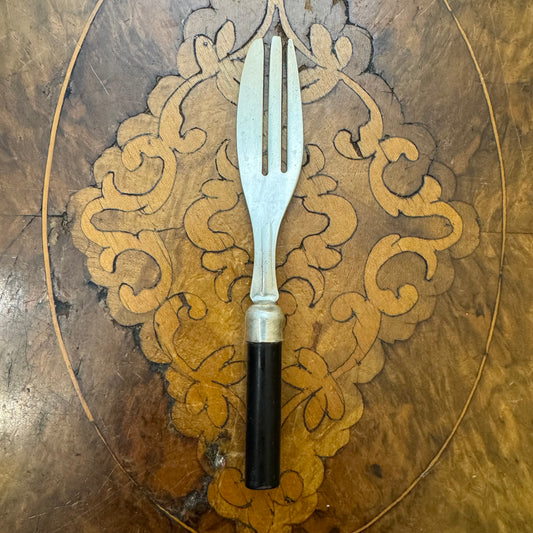 Vintage Small Black Handle Fork 