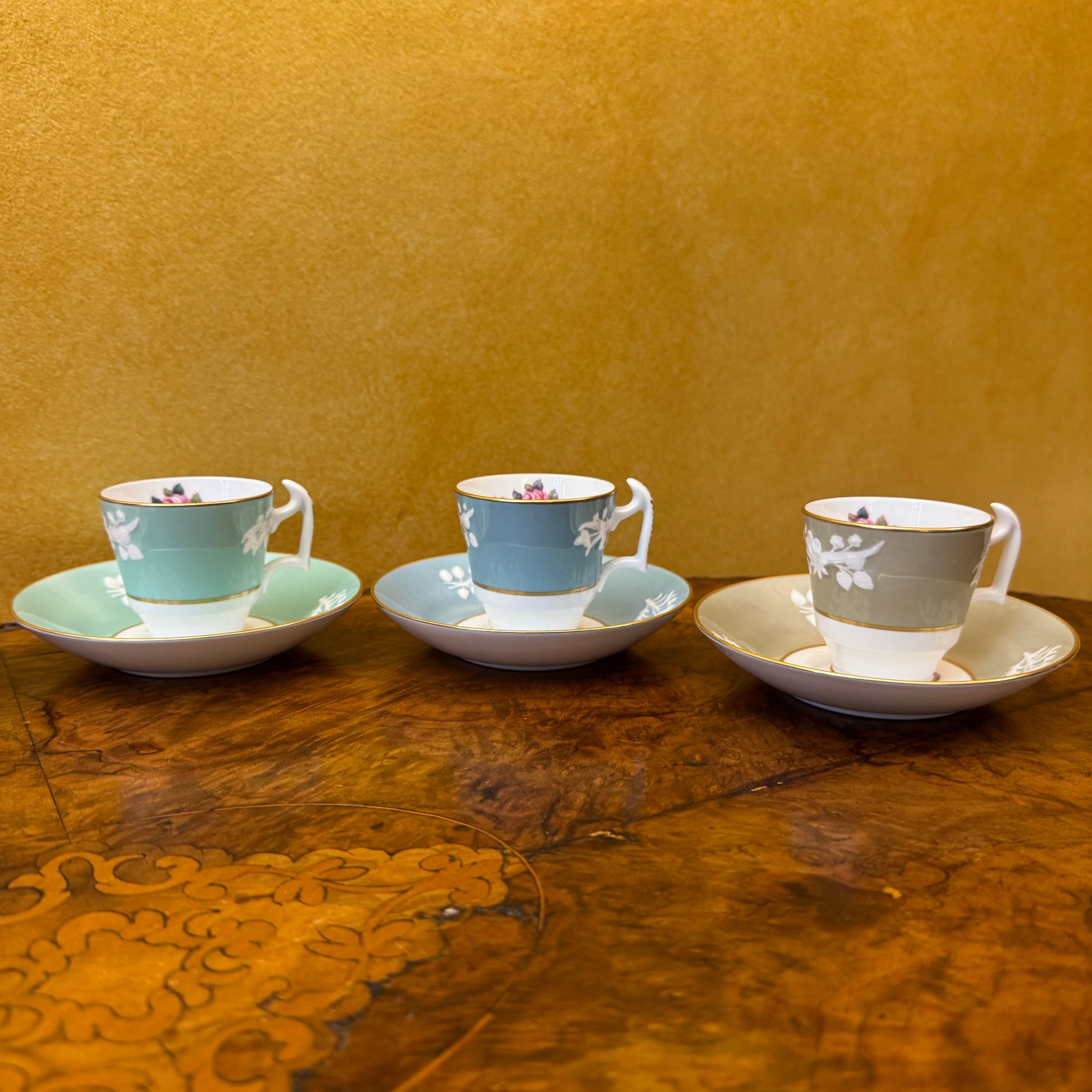 Vintage Spode Copeland Old Colony Demitasse 12 Piece 