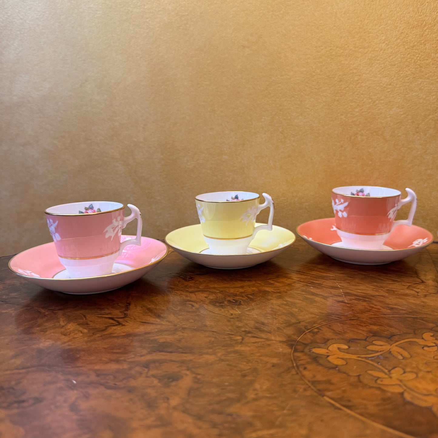 Vintage Spode Copeland Old Colony Demitasse 12 Piece Coffee