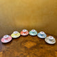 Vintage Spode Copeland Old Colony Demitasse 12 Piece Coffee Set 