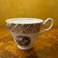 Vintage Springfield Pottery Courting Print Cup