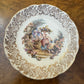 Vintage Springfield Pottery Courting Print Saucer 