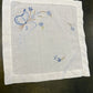 Vintage Square Embroidery Doily