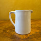 Vintage Staffordshire Pottery Vitrock White Jug 