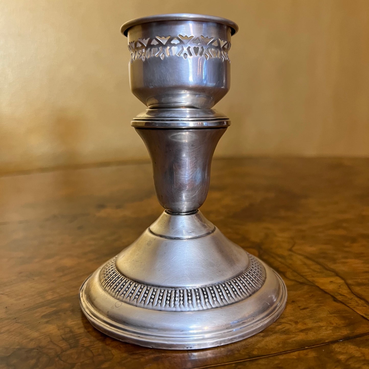 Vintage Sterling Silver Candlestick 