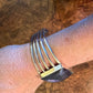 Vintage Sterling Silver Costume Cuff