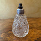 Vintage Sterling Silver Rim Perfume Bottle