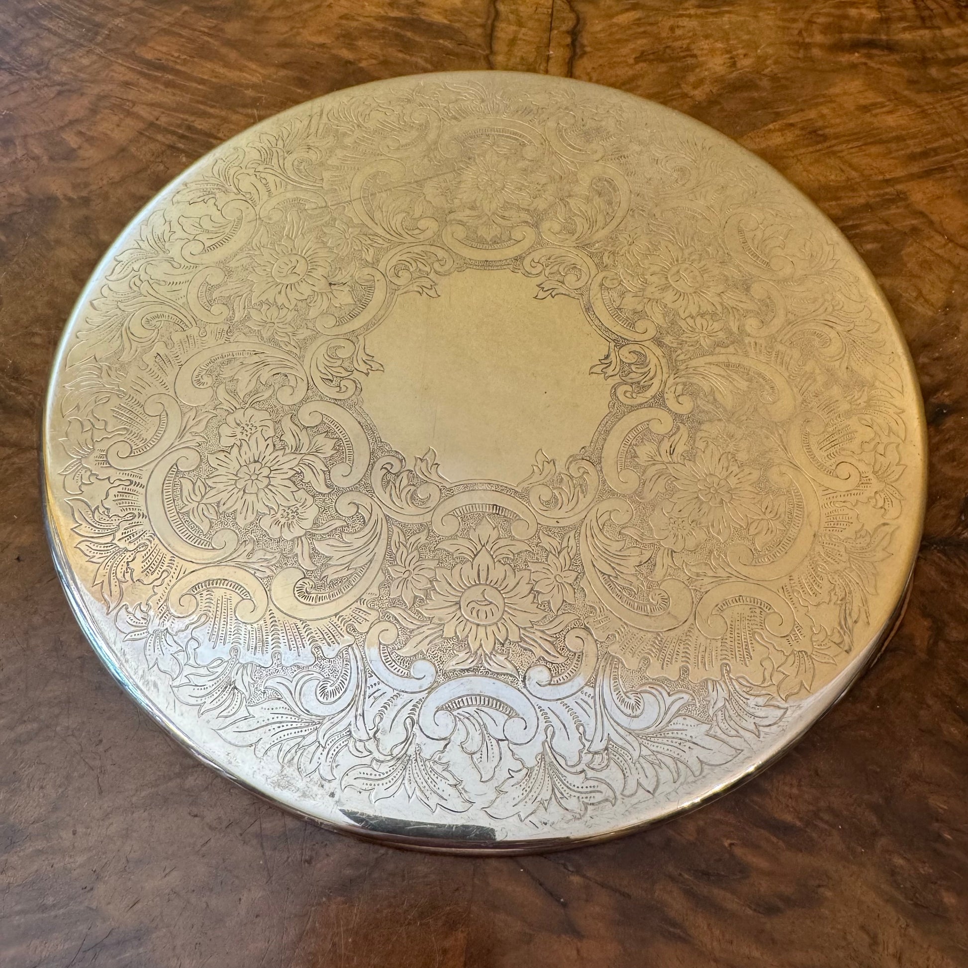 Vintage Strachan Silver Plated Placement