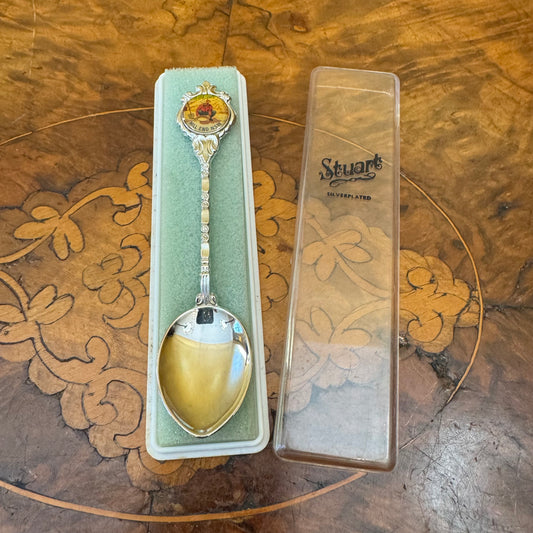 Vintage Stuart Silver Plate Hill End Spoon