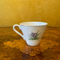 Vintage Superior Duck Floral Print Coffee Cup & Saucer