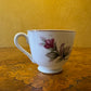 Vintage Superior Quality Floral Print Demitasse Coffee 