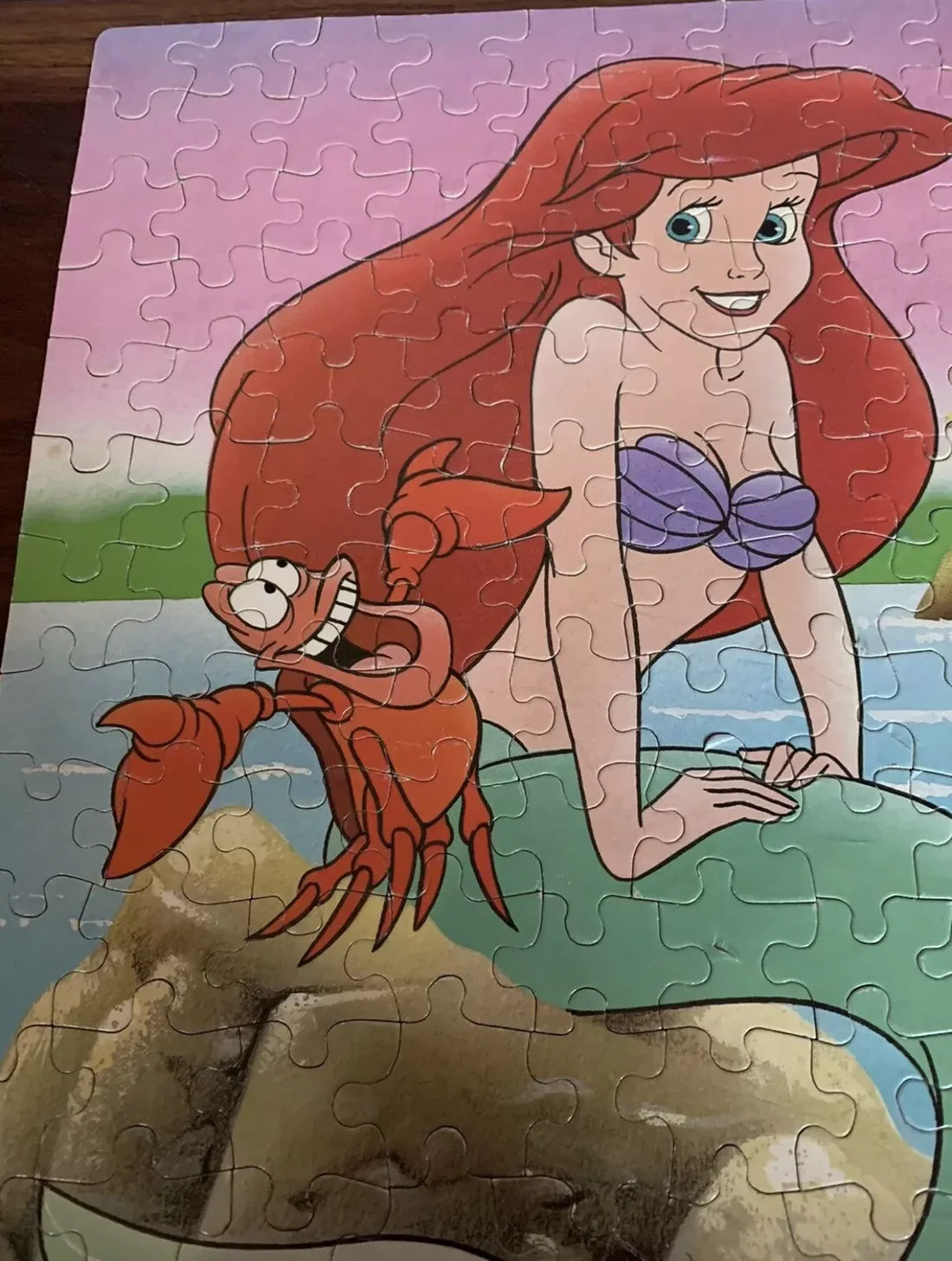 Vintage The Little Mermaid Puzzle