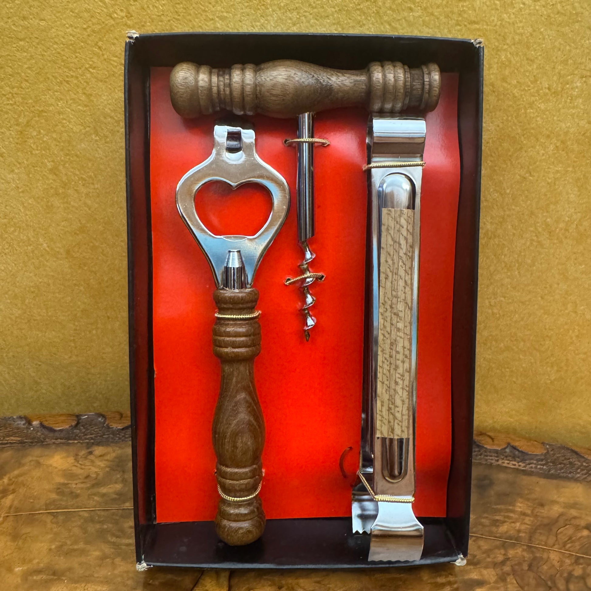Vintage Three Piece Bar Set 