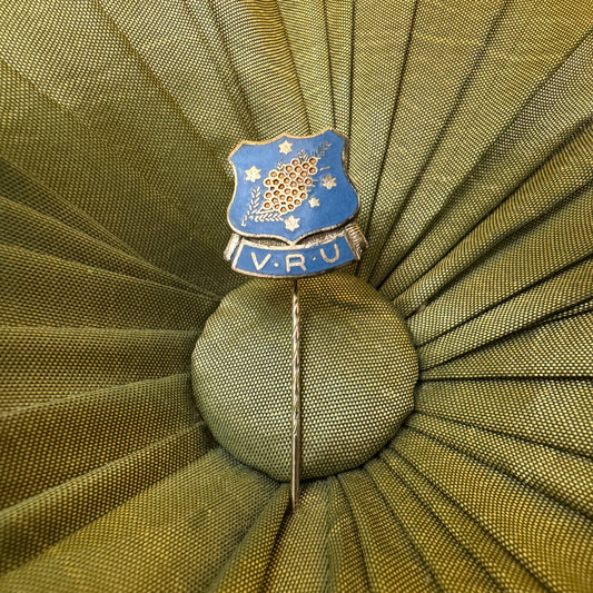 Vintage VRU Blue Pin