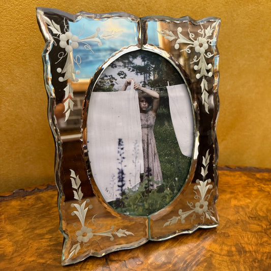 Vintage Venetian Mirrors Jerricho Collection Photo Frame