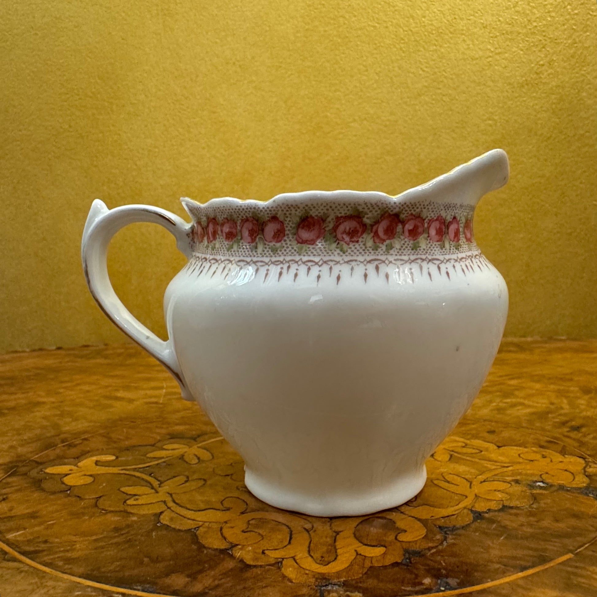 Vintage Victoria Austrian Floral Milk Jug 
