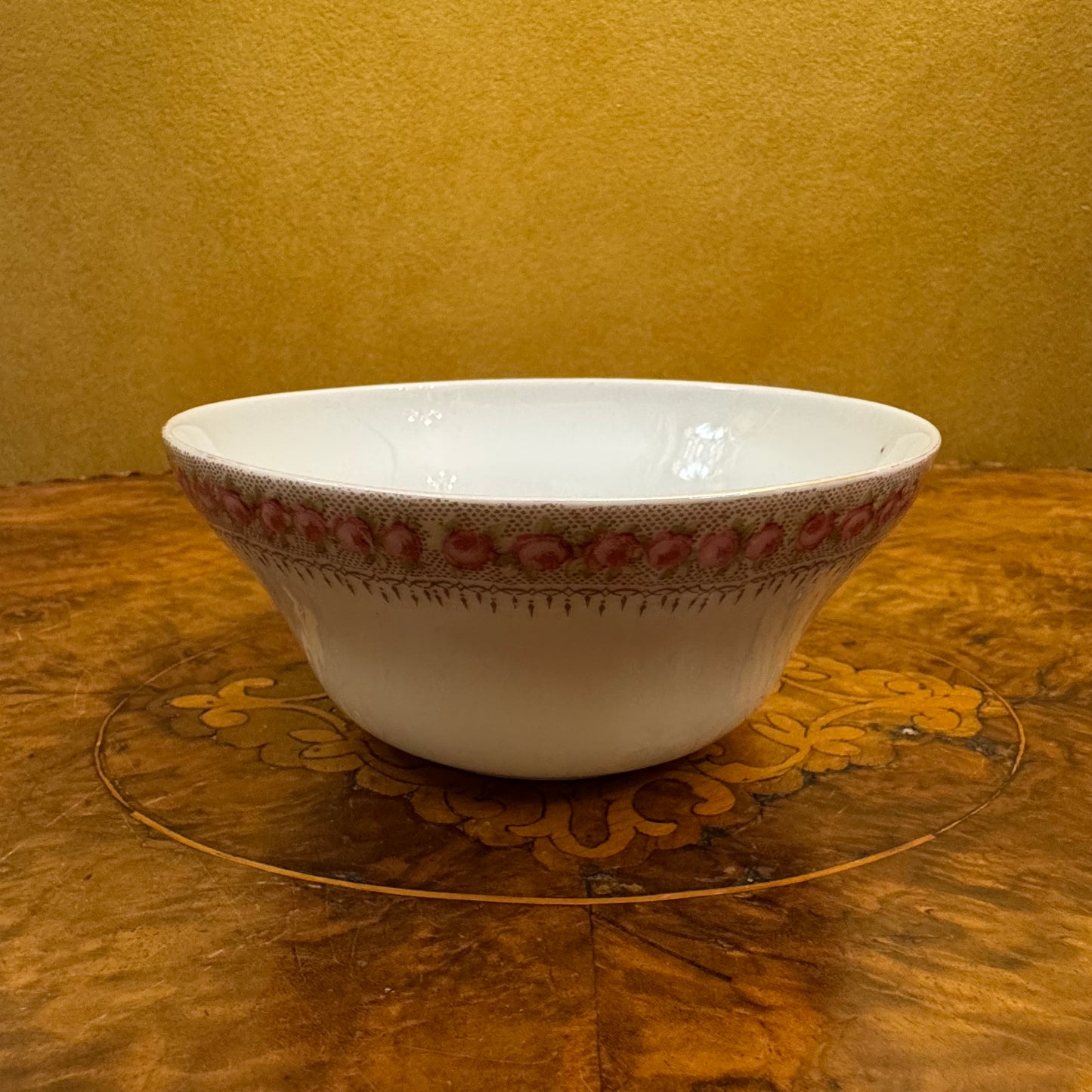 Vintage Victoria Austrian Floral Sugar Bowl 