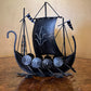 Vintage Viking Metal Ship