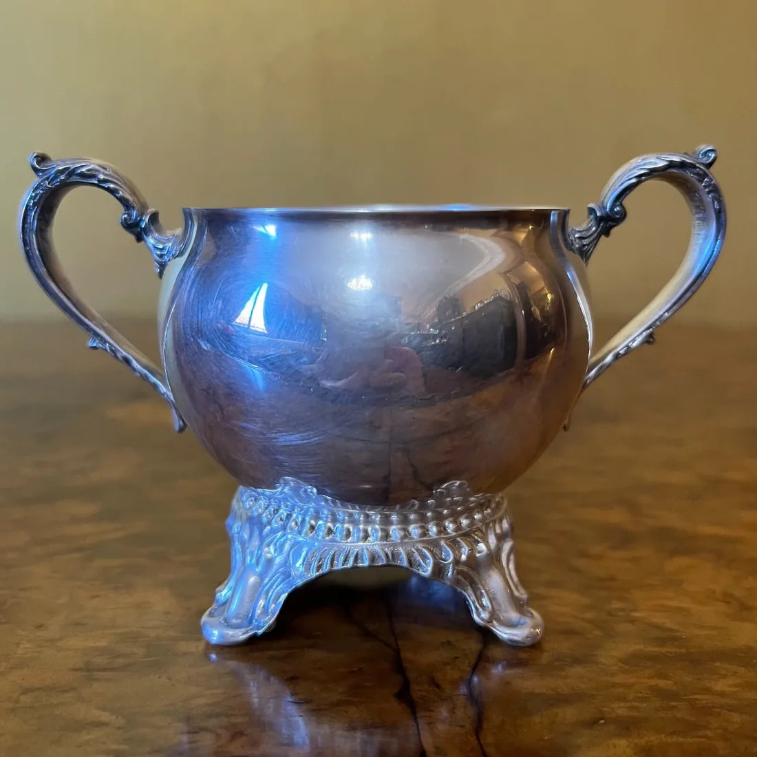 Vintage Viners Silver Plated Tea Pot, Milk Jug & Sugar Set