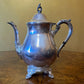 Vintage Viners Silver Plated Tea Pot, Milk Jug & Sugar Set