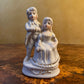 Vintage Wedding Porcelain Cake Topper